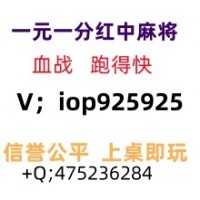 万众瞩目广东一元一分红中麻将上桌就开始