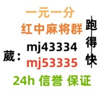 （广东麻将）24小时一元一分跑得快群（不·抵押）