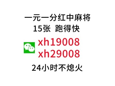 (全天在线）寻找一元一分红中麻将群哪里有