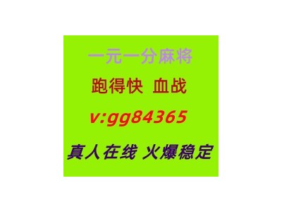 真人麻将一元一分血战真人跑得快火爆进行中