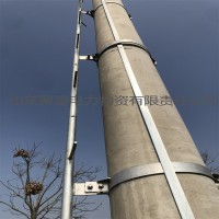 山东电杆爬梯定制厂家 浸热镀锌工艺抱箍式固定电杆用爬梯加工