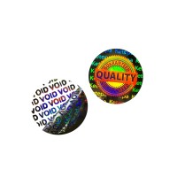 厂家定制生产揭开留VOID防伪全息标签