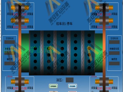 煤矿井主副提升机闸瓦间隙监测保护装置图2